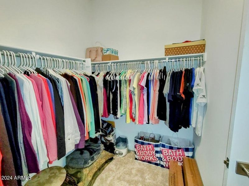 PRIMARY OVER-SIZED WALK-IN CLOSET