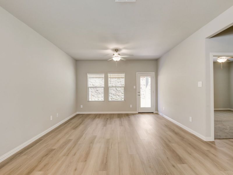 The Congaree floorplan with the Sleek interior package.