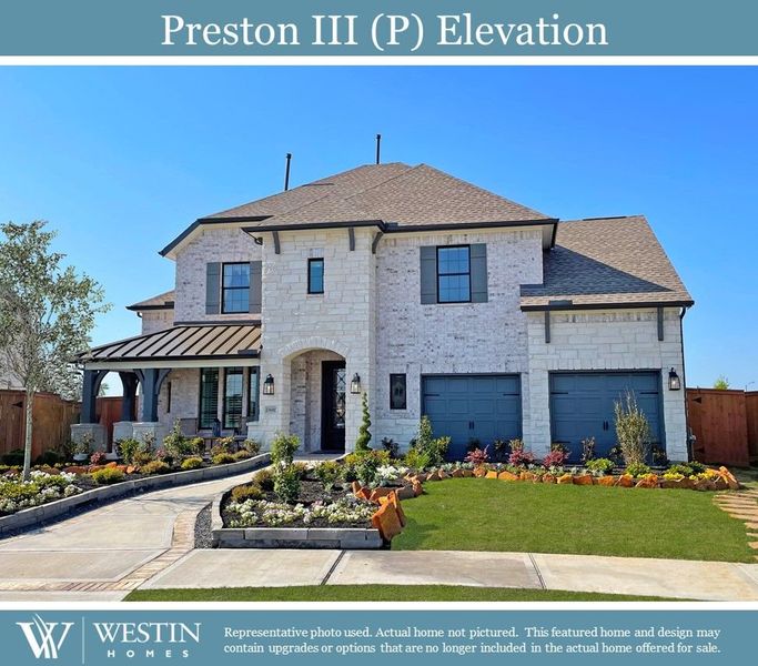 New construction Single-Family house The Preston III, 2306 Home Sweet Home Street, Richmond, TX 77406 - photo