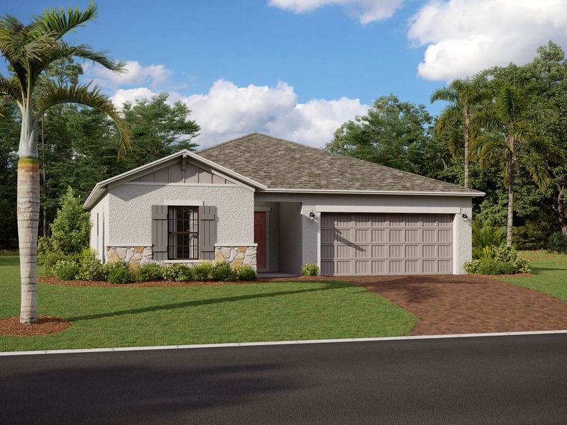 New construction Single-Family house 5270 Patano Loop, Palmetto, FL 34221 Ventura - Single Family Smart Series- photo