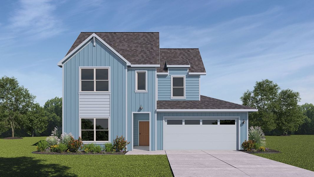 New construction Single-Family house P40N Navaid, 2310 Water Lily Way, Pilot Point, TX 76258 - photo