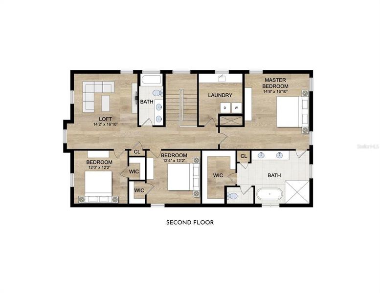 Second floor plan