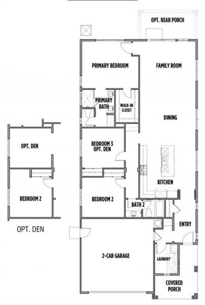 New construction Single-Family house 1013 Chapote Ter, Georgetown, TX 78628 Plan 2- photo