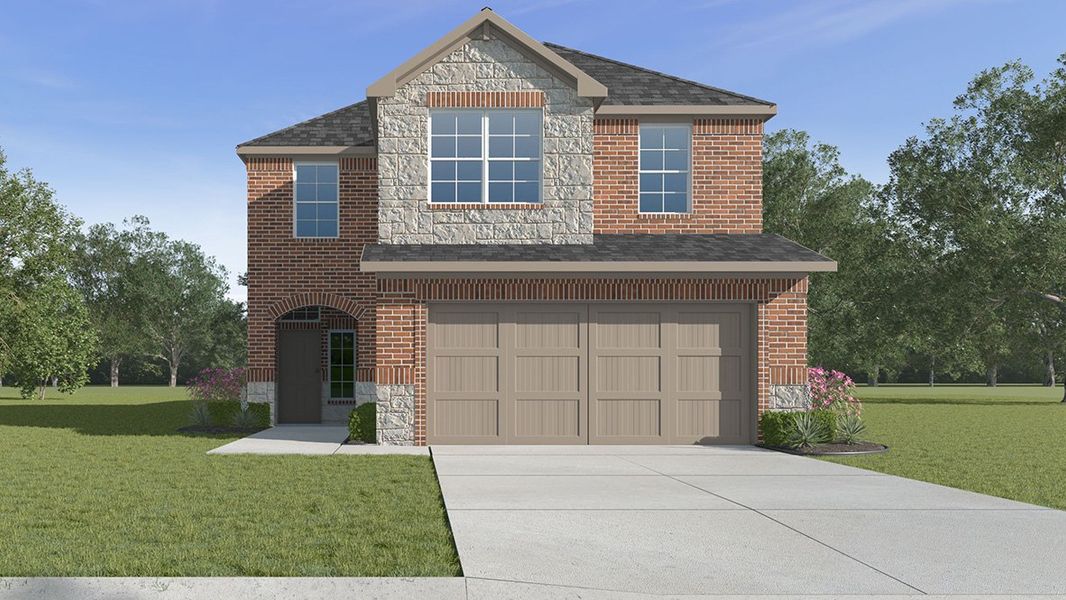 New construction Single-Family house 309 Willowmore Dr, Little Elm, TX 75068 SOFIA- photo