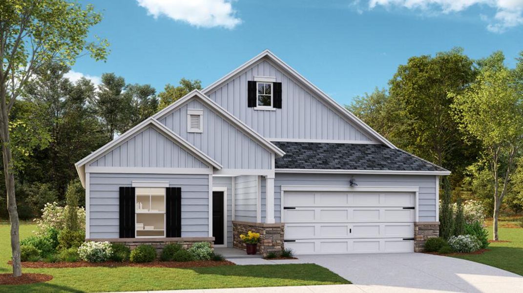 New construction Single-Family house 1121 Cooper Point Street, Summerville, SC 29485 Sparrow- photo