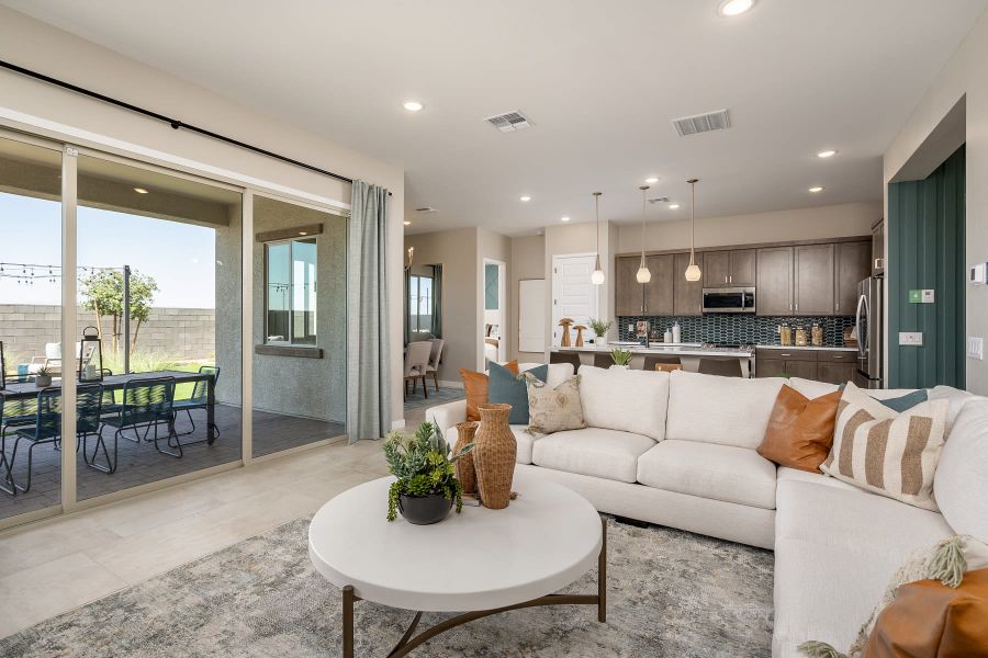 Great Room | Pastora | Wildera – Peak Series | New Homes in San Tan Valley, AZ | Landsea Homes