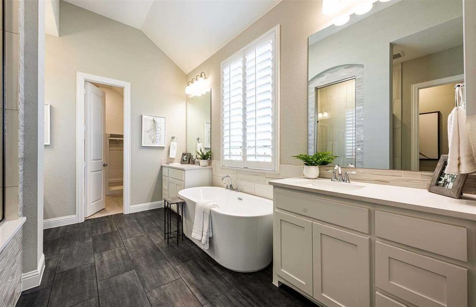 master bathroom