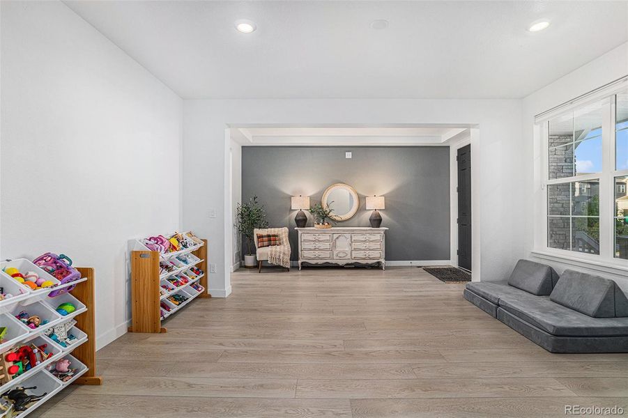 Flex Space/Formal Dining Room, Kids Play Room