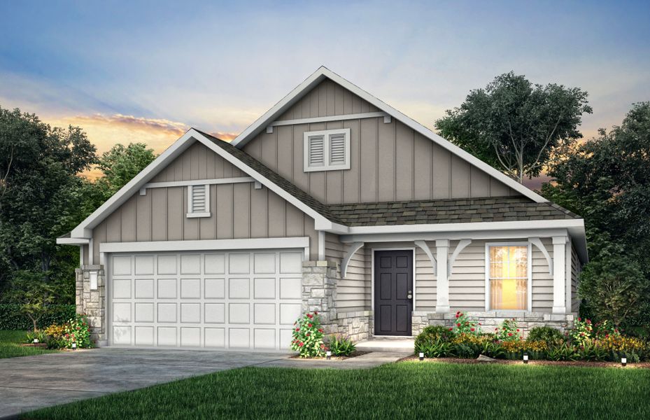 New construction Single-Family house Hewitt, 801 Altapass Hills, Seguin, TX 78155 - photo