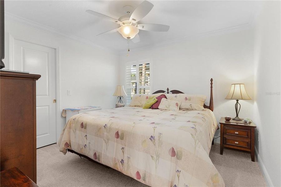 Second Bedroom with Walk-In Closet.