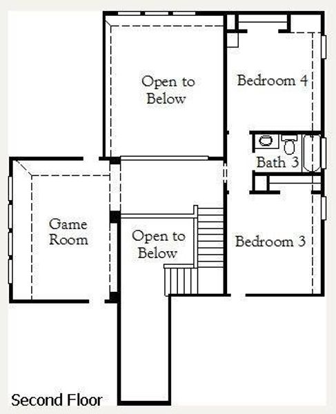 2nd Floor Diagram