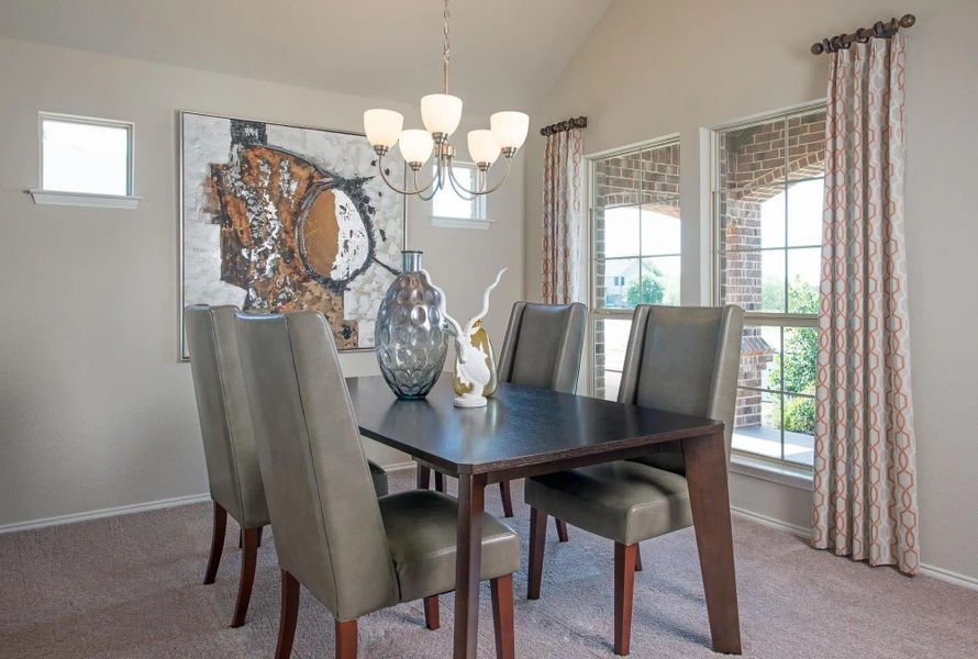 Dining Room | Concept 1849 at Silo Mills - Select Series in Joshua, TX by Landsea Homes