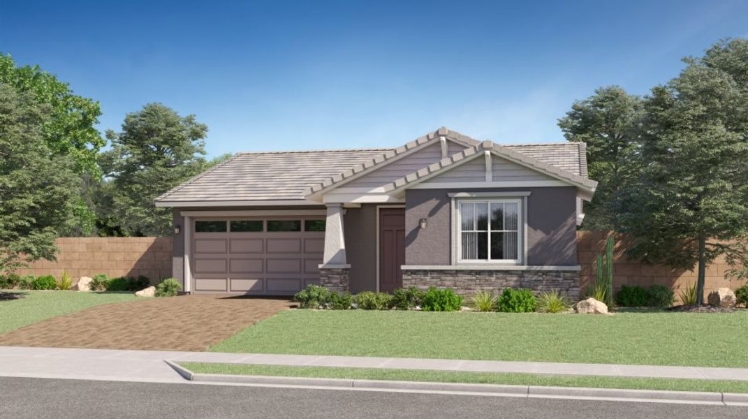 New construction Single-Family house Sage, 23153 E Saddle Way, Queen Creek, AZ 85142 - photo