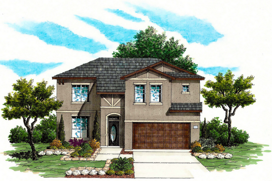 New construction Single-Family house Plan 2696, 2918 Blenheim Park, Bulverde, TX 78163 - photo
