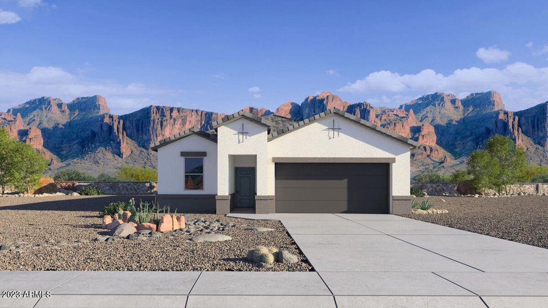 New construction Single-Family house 2421 W Sable Avenue, Apache Junction, AZ 85120 - photo