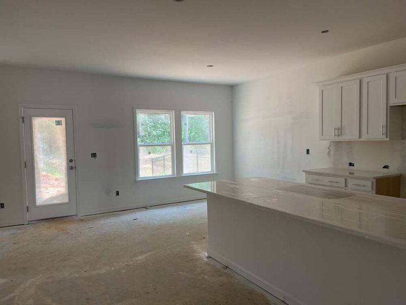 Kitchen featuring Coastal Collection Finishes Construction Progress