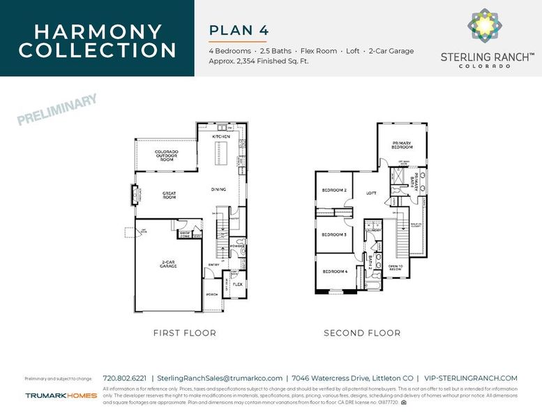 Plan 4: 2354 Main & Second Floor