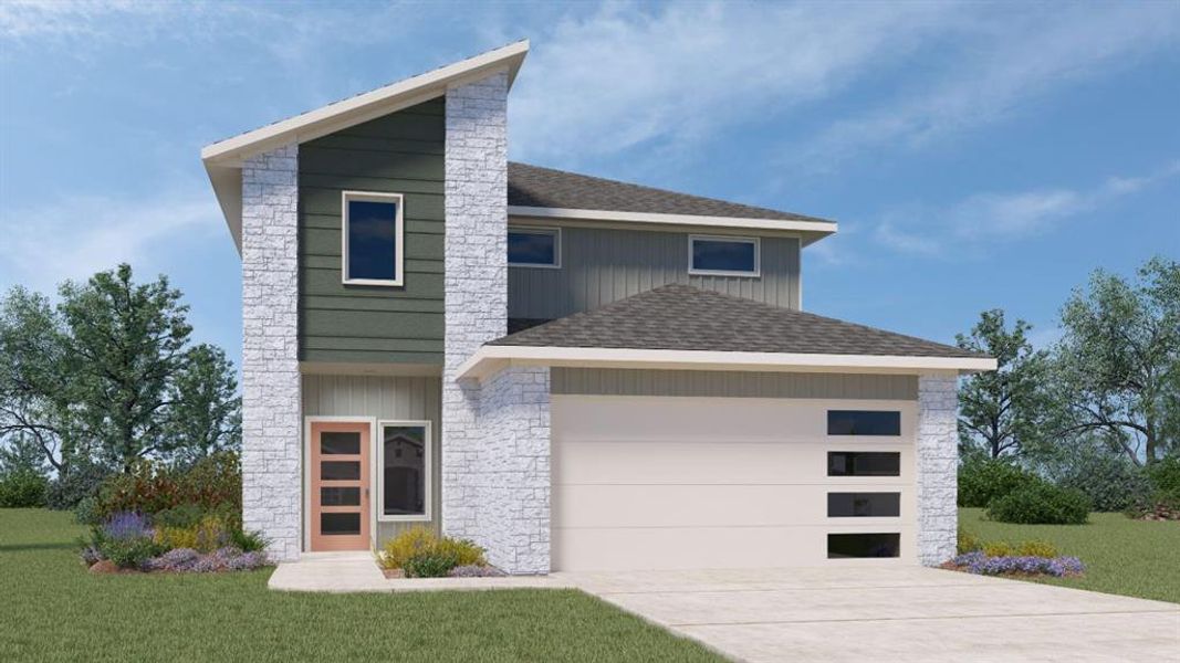 New construction Single-Family house 109 New Haven St, San Marcos, TX 78666 The Nicole II- photo