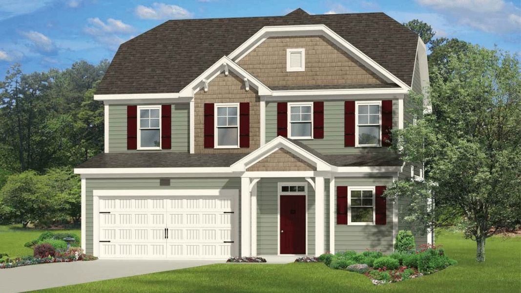 New construction Single-Family house The Elizabeth, Colby Farm Drive, Kenly, NC 27542 - photo