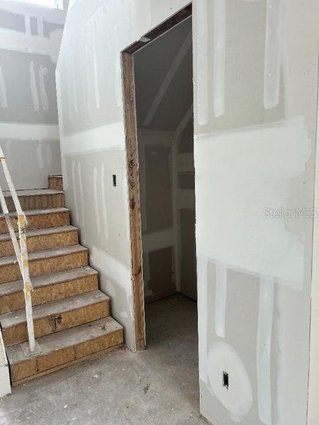 Powder Bath/Stairs to Second Floor