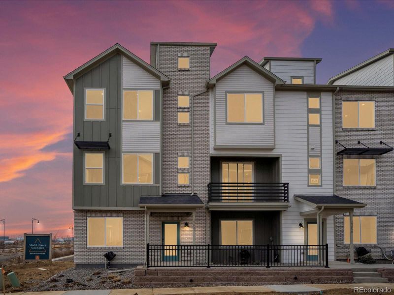 New construction Townhouse house 2302 Shoshone Place, Broomfield, CO 80023 Crestone- photo