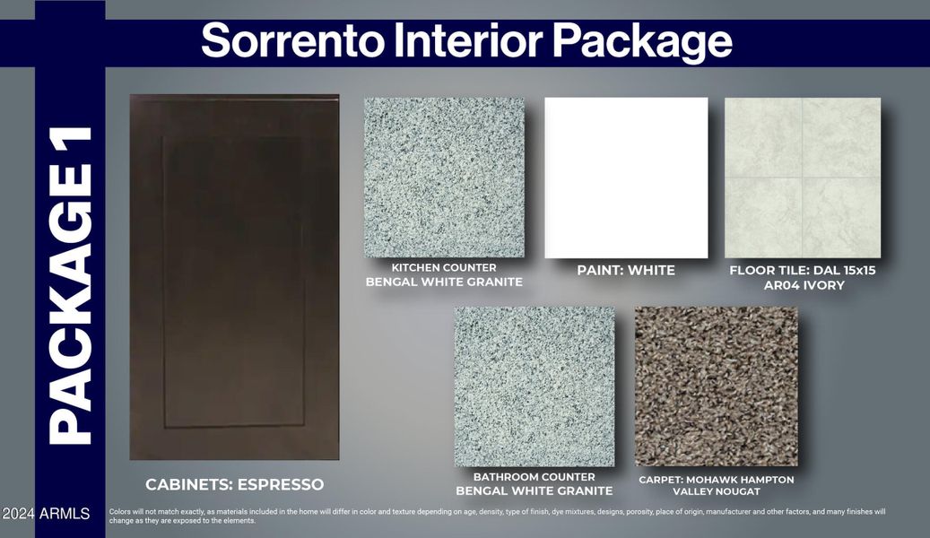 Sorrento Package 1