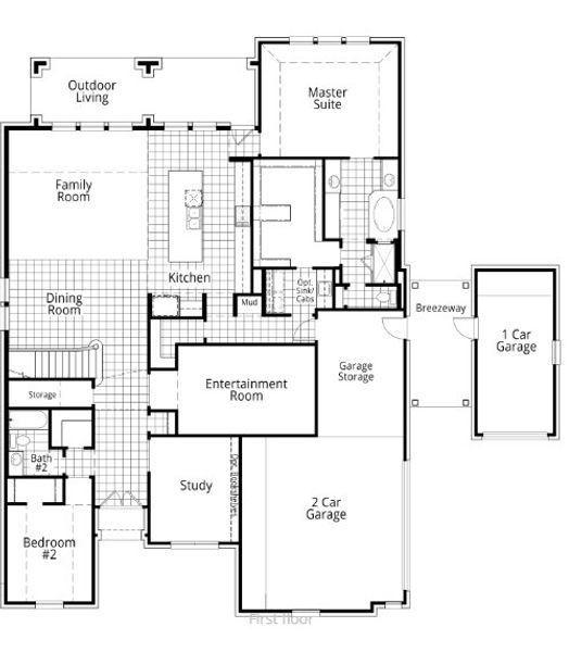 New construction Single-Family house 221G Plan, 117 Villoria Cove, Liberty Hill, TX 78642 - photo