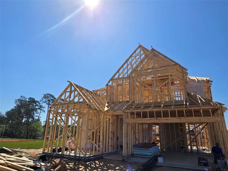 New construction Single-Family house 570 Red Eyed Vireo Court Court, Magnolia, TX 77354 Montague- photo