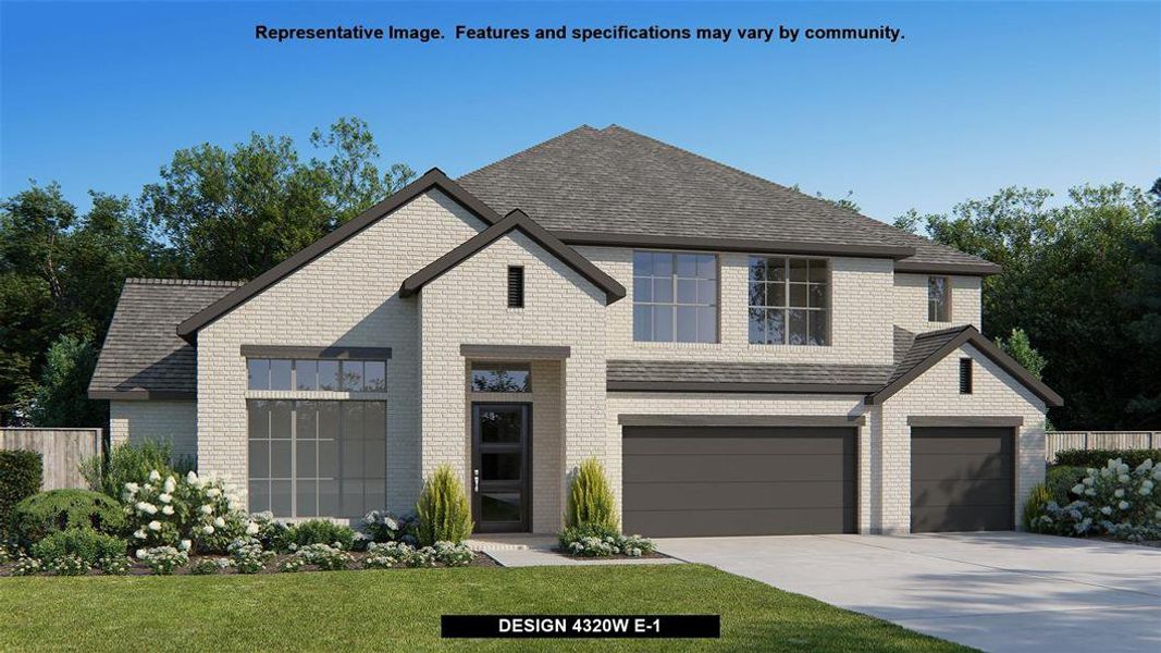 New construction Single-Family house Design 4320W, 101 Teralyn Grove Loop, Willis, TX 77318 - photo