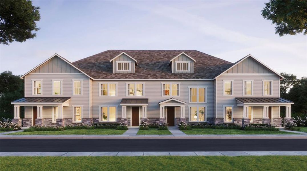 Classically styled, new construction lock and leave homes now available in Villages at Midtowne in Midlothian!