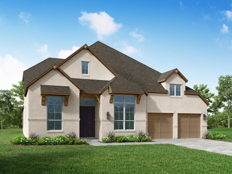 New construction Single-Family house 218 Plan, 5306 Lakeview Bend, Fulshear, TX 77441 - photo