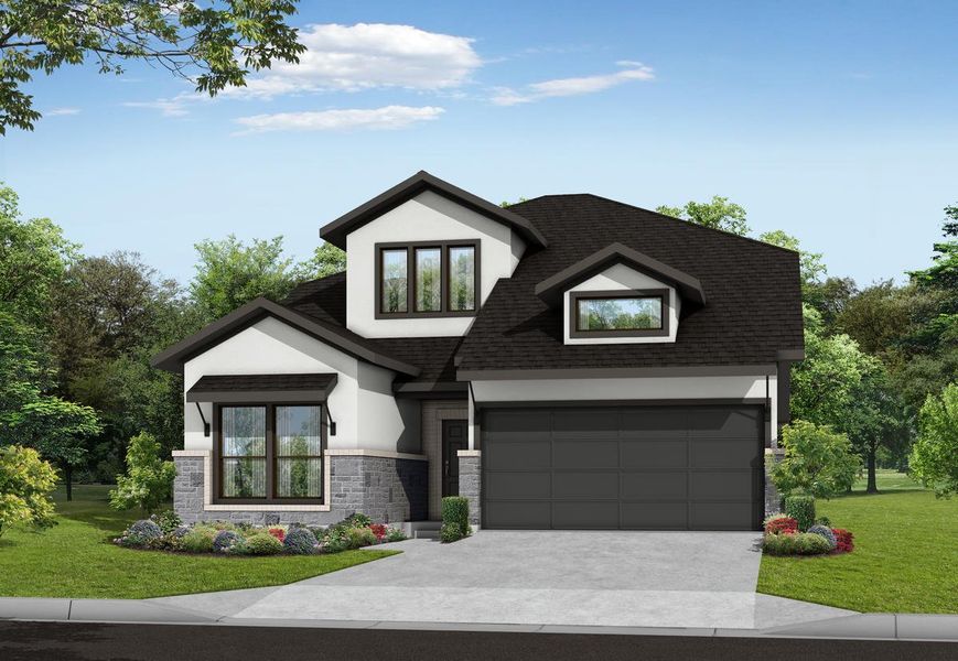 New construction Single-Family house Navarro, 7307 Prairie Lakeshore Lane, Katy, TX 77493 - photo