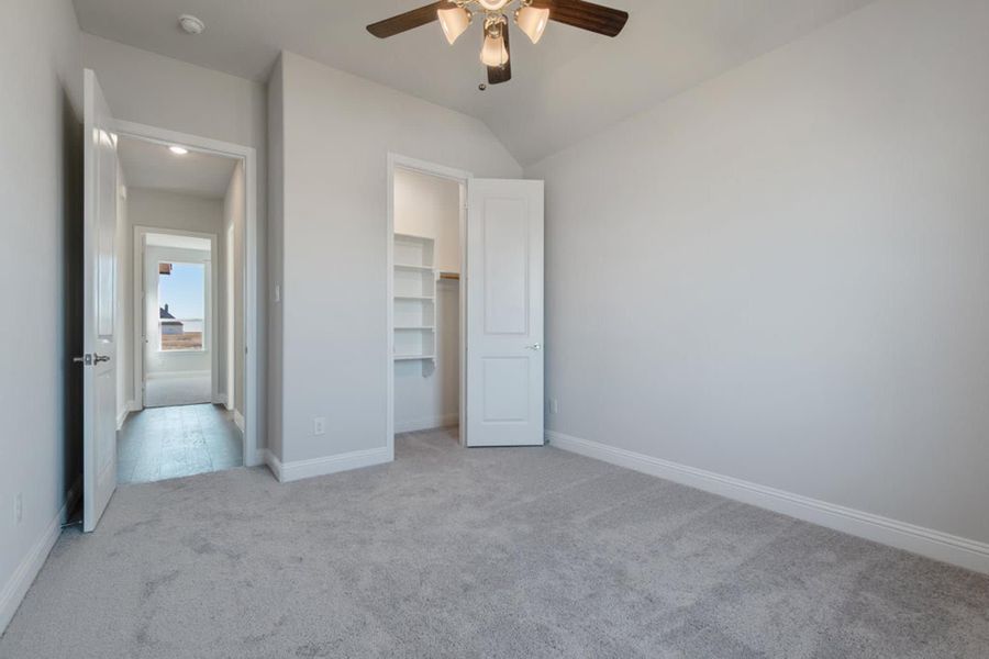 Bedroom | Concept 2406 at Hidden Creek Estates in Van Alstyne, TX by Landsea Homes