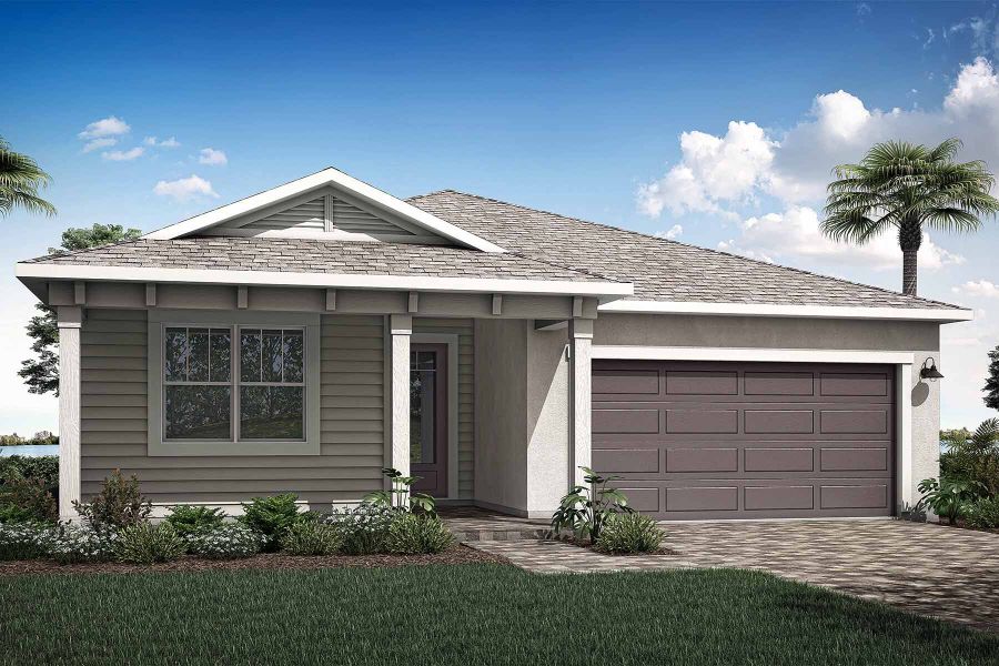 New construction Single-Family house Caledon, 10455 Sw Orana Drive, Port St. Lucie, FL 34987 - photo