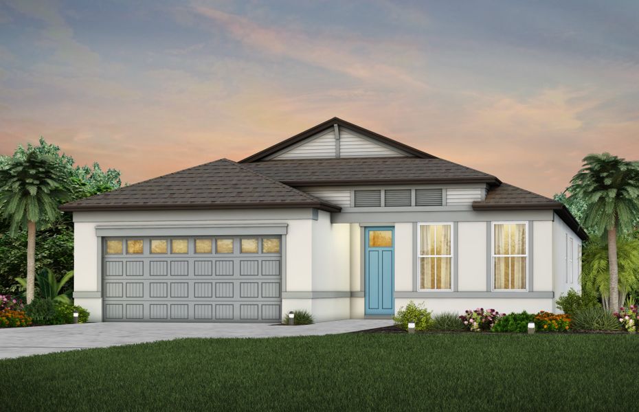 New construction Single-Family house 908 Silverlake Blvd, Lake Alfred, FL 33850 Medina- photo