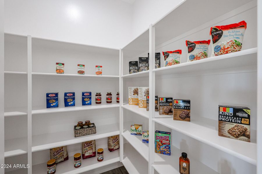 Model Home B12 Pantry