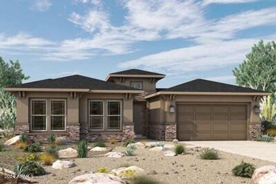 New construction Single-Family house 32476 N 134Th Lane, Peoria, AZ 85383 The Windsor- photo