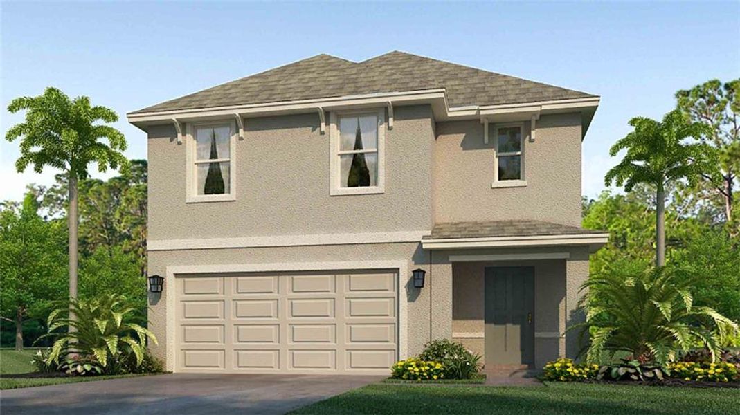 New construction Single-Family house 10015 Big Marsh Terrace, Parrish, FL 34219 3EFB- photo