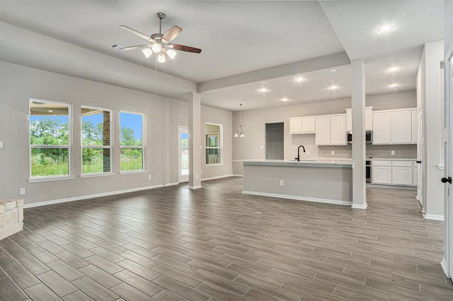 Stunning Brand New 1 Story Home! Representation Photos of the Montgomery floor plan! Colors and selections may vary!  Call today to view this Stunning home!