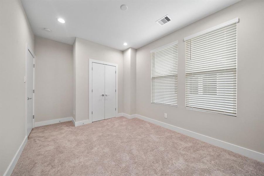 Another view of the spacious Bedroom with tons of space as well as a large closet too!