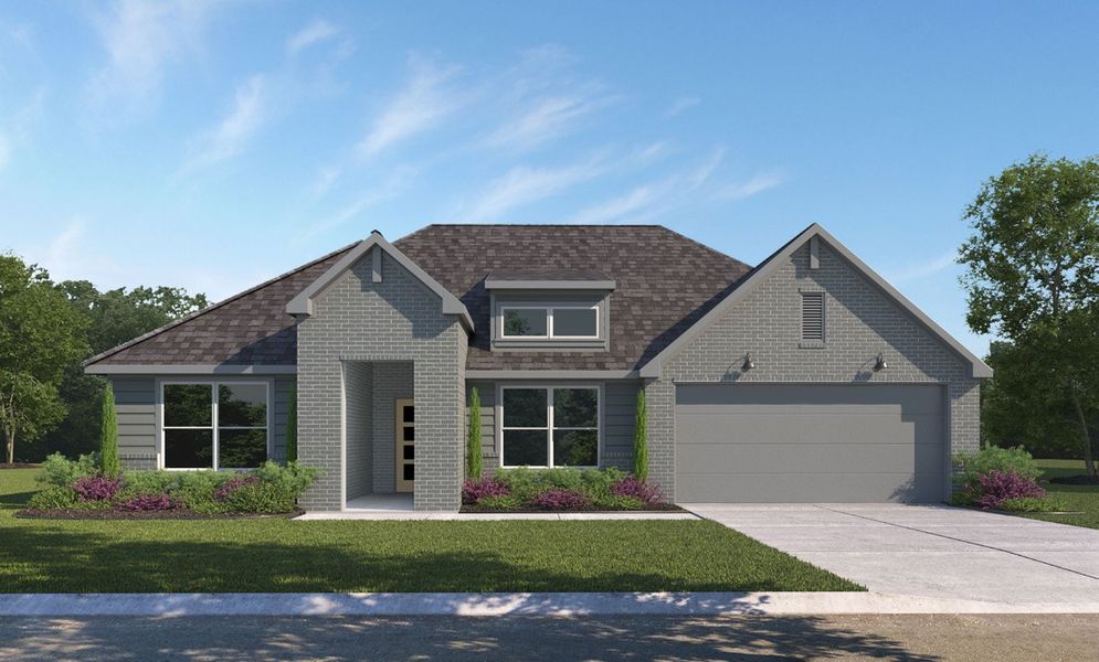 New construction Single-Family house Garland, 3211 Wickfield Pass Lane, League City, TX 77539 - photo