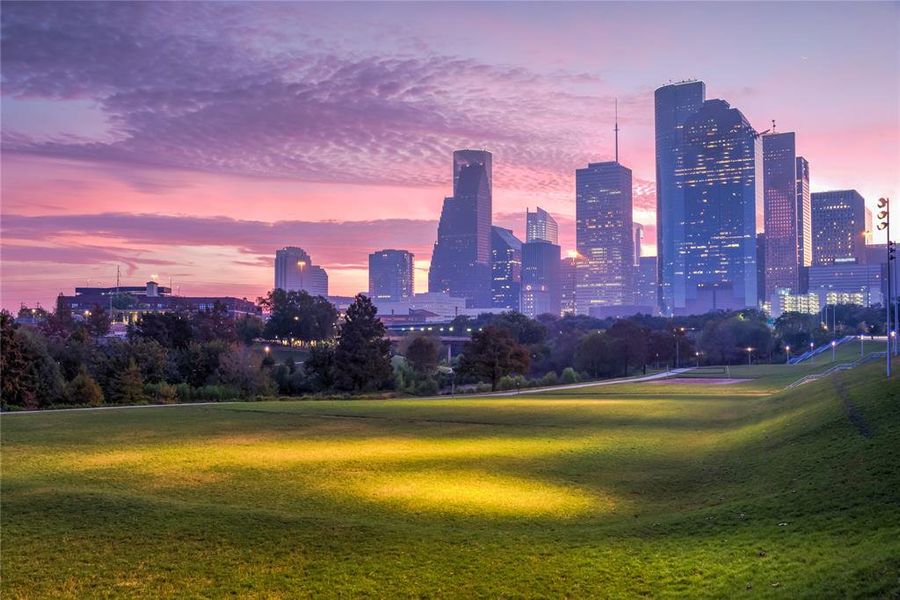 Just minutes from Downtown Houston!