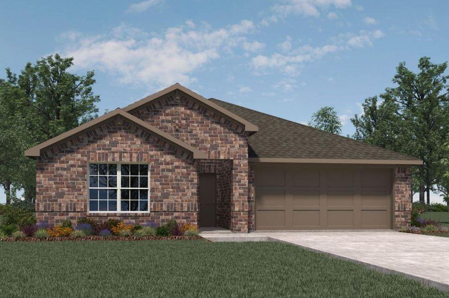 New construction Single-Family house 1207 Sommerville Drive, Rosharon, TX 77583 Burnet- photo