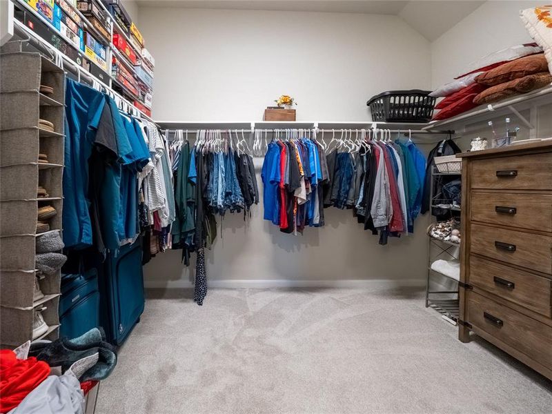 primary oversized walk in closet