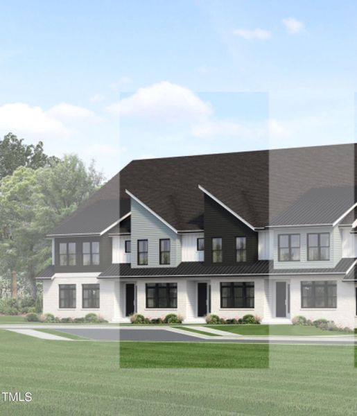 New construction Townhouse house 937 Myers Point Drive, Morrisville, NC 27560 - photo