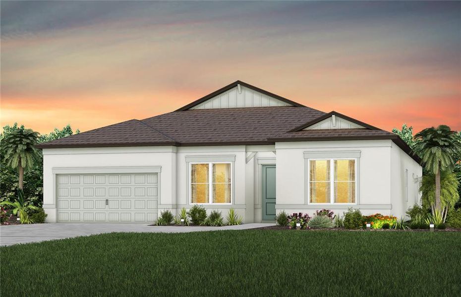 New construction Single-Family house 12673 Hayes Clan Rd, Riverview, FL 33579 Easley- photo