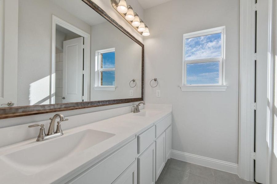 Bedroom | Concept 2406 at Hidden Creek Estates in Van Alstyne, TX by Landsea Homes