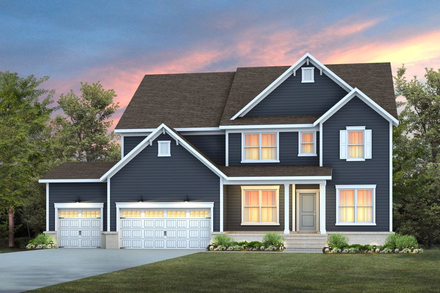 Willwood 1 with 3 car garage option