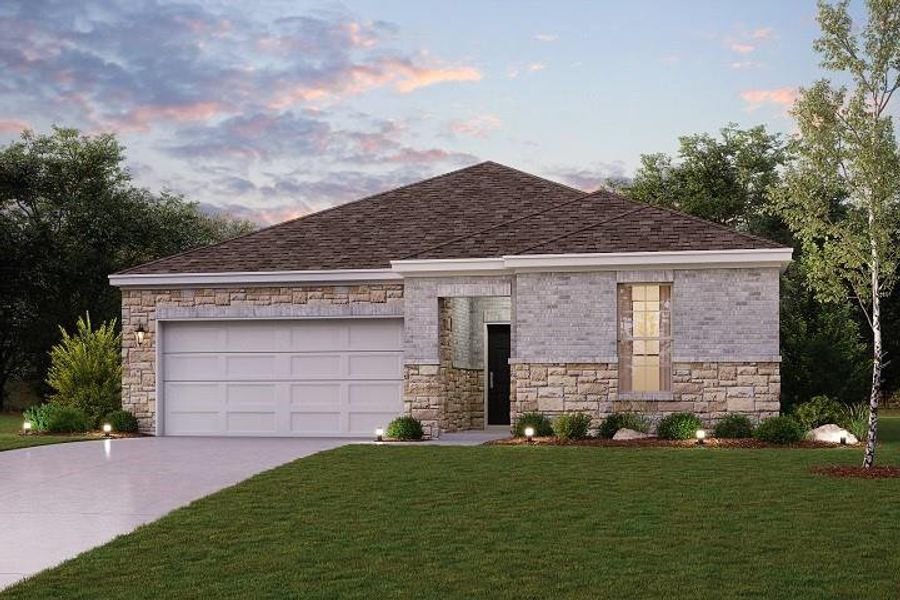 New construction Single-Family house 5720 Palm Flower Drive, Montgomery, TX 77316 DAVIS- photo