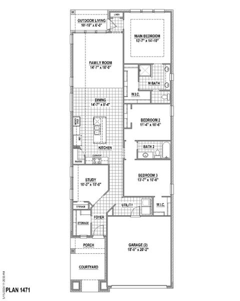 Plan 1471 1st Floor